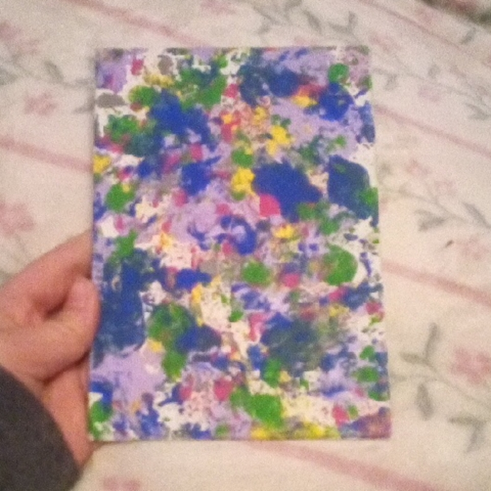 Abstract Multicolor Canvas Art